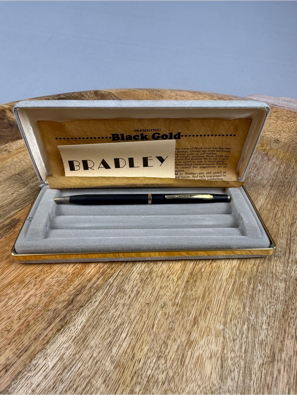 Vintage Bradley AutoWeek Pen USA Advertising Collectible